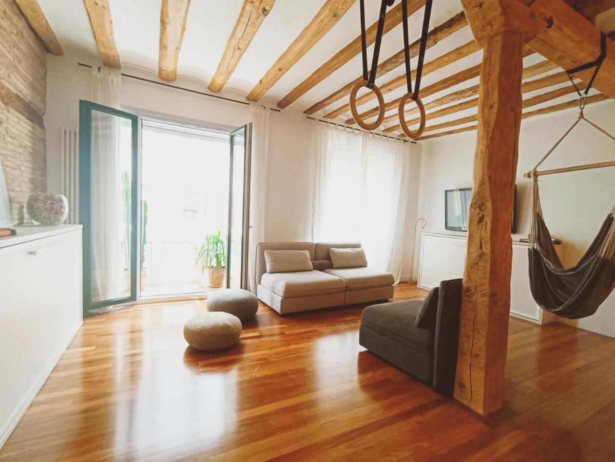 Апартаменты Lux Wood Loft With Air Con & Lift Логроньо Экстерьер фото